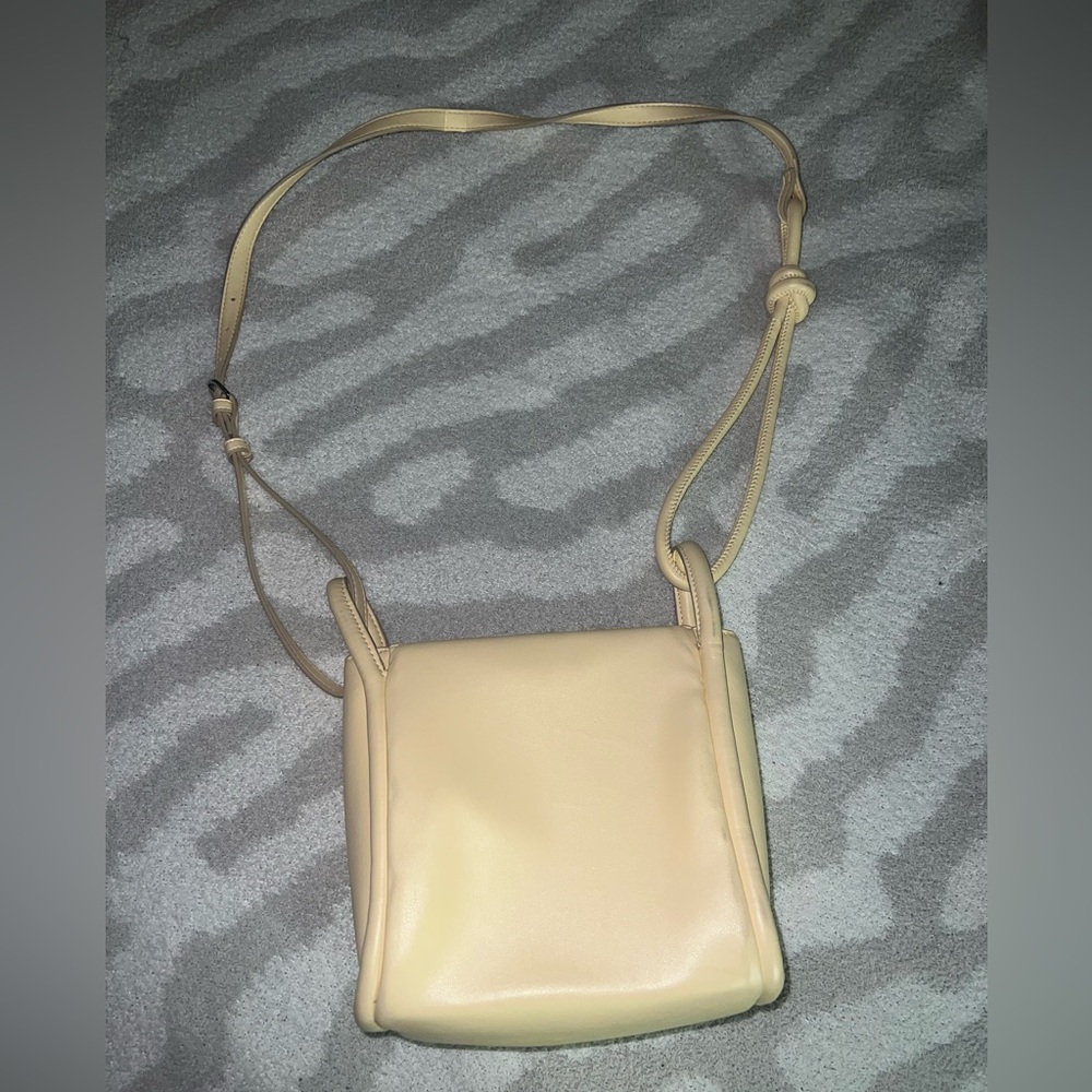 Pale Yellow Crossbody Bag